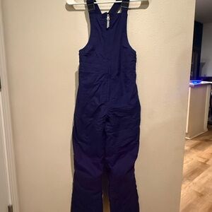 Lands' End Kids' Purple and Navy Snow Bib